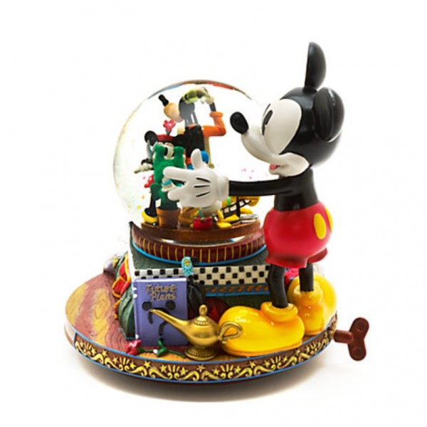Mickey and Friends Deluxe Musical Snow Globe, Disneyland Paris Original Mickey and Friends Deluxe Musical Snow Globe, Disneyland Paris Original